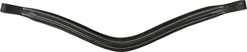 ERIC THOMAS PRO Wave Stirnriemen, Warmblut, schwarz