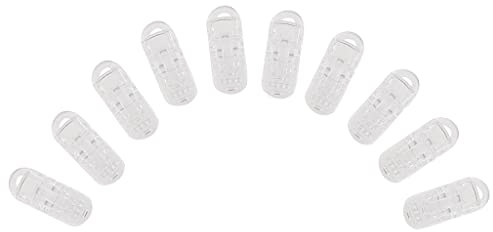 10pcs Klar Schnullerclip Schnullerkettenclip Basteln Babyclip Schnuller T-Clip DIY Kindergarten