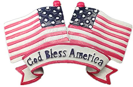 American flag USA 3D Fridge Magnet, Home & Kitchen Decoration sticker American flag USA Travel Souvenir gift refrigerator magnet,