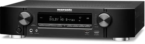 Marantz NR1510 Slimline Black AV Receiver (Renewed)