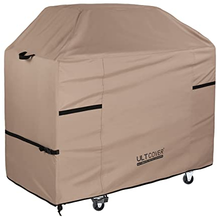 ULTCOVER Copertura per griglia a gas da 58 pollici per barbecue a propano a 3-5 fuochi, copertura impermeabile per barbecue adatta alla maggior parte delle griglie Weber Nexgrill Char-Broil Brinkmann