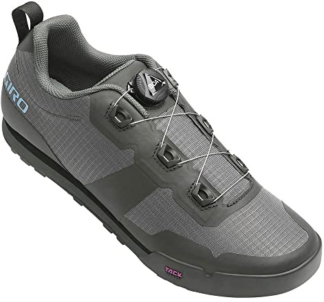 Giro Tracker W Womens Mountain Cycling Shoes - Dark Shadow (2023), 43