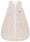 emma & noah Baby Schlafsack 1.0 TOG, Ganzjahres Schlafsack für den Frühling, Sommer und Herbst, 100% Bio-Baumwolle, Oeko-TEX Zertifiziert, Strampelsack für Neugeborene (Floral Sand, 110 cm)