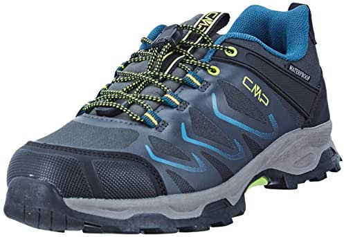 CMP Unisex Kinder Kids Byne Low Wp Outdoor Walking Shoe, Antracite Acido, 35 EU