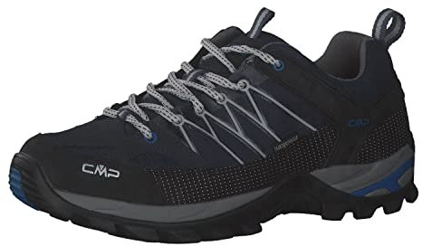 CMP Herren Rigel Low Shoe WP Trekking-Schuhe, B.Blue-Cemento, 43 EU