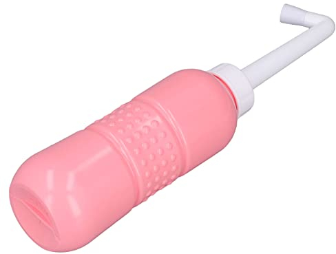 Tragbares Bidet-Sprühgerät, 650 ml Fassungsvermögen, Reise-Bidet für Hygienische Reinigung, Rosa
