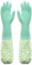 BOSUGE Kitchen gloves，Light Green Washing Gloves Laundry Gloves Cleaning Gloves With Cotton (Color : Multicolor)