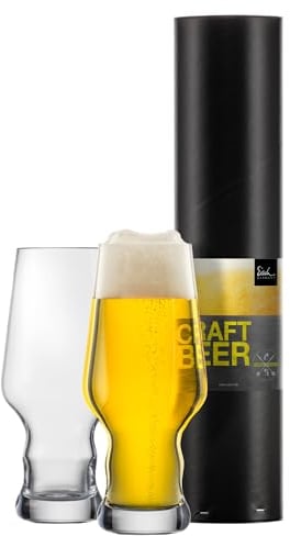 EISCH Set 2 Craft Beer Becher H.176mm/450ml 203/62 -in Geschenkröhre- CRAFT BEER EXPERTS Glas**2 (2 Stück)