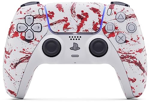 AimControllers Controller Pro personalizzato AIMController compatibile con console PS5 e PC | Controller di gioco wireless personalizzato | Accessori elettronici | Stampa completa Dexter