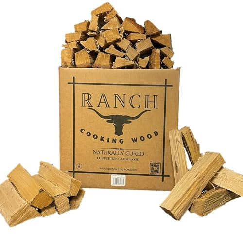 Pizza Oven Wood ~ 6 inch Mini Oak Logs, 1000 Cubic in., Wood for Pizza Oven, Such as Ooni, Gozney, Bertello, Solo Stove & More! Great for Grilling & Smoking, Naturally Cured, 12-14lbs, USA Harvested!