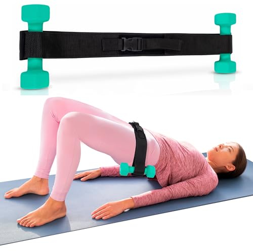 AC Life Essentials Übungs-Hüft-Schubgurt für Hanteln – Gesäß-Trainingsgerät, Booty Gürtel, Fitnessgeräte für Zuhause und Fitnessstudio, Po-Workout-Ausrüstung, rutschfest und Polsterung für