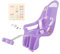 Puppensitz Tisch - Prinzessin?Puppenfahrradsitz Mit Aufklebern | Puppensitz Für Fahrrad Hinten | Puppensitz Fahrrad Hinten Kinderfahrrad | Puppensitz Hinten Für Mädchen |Kinderfahrrad Zubehör(Purple)