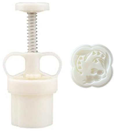 MOIDHSAG Molde para tartas de luna, sello de galletas, prensa manual, cortador de postres