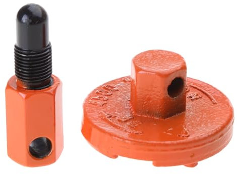 14 mm Anschlag-Kettensägen-Werkzeug, passend für 2-Takt-Kettensägen zur Reparatur von Bürstenzuführungen, Laubbläsern, Rostschutz