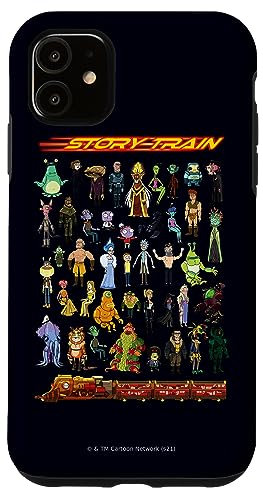 iPhone 11 Rick and Morty Story Train Toy Set Case