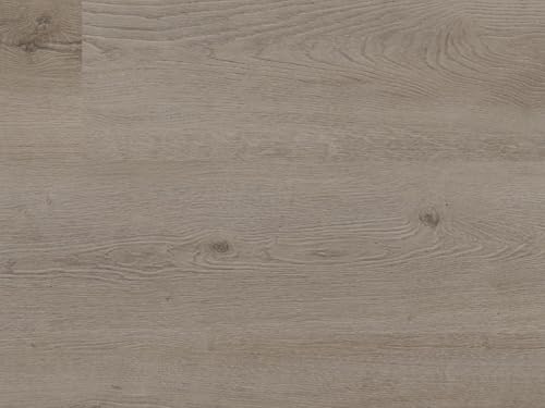 SPC Strong klick Vinylboden/Designboden (2,245 m² je Packung) Trittschalldämmung mit natürlichen Farbtönen, Premium Oberfläche, Wasserfest, für Fußbodenheizung und Feuchträume geeignet, Teton Oak