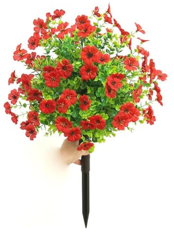 Künstlicher Rosen-Buchsbaum-Formschnitt-Kugelstrauch, UV-beständig, künstliche grüne Sträucher, simuliert für Frontpflanzendekoration, F-Blumen