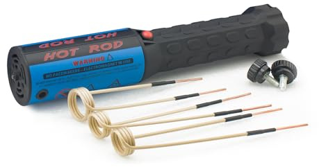 Magnetic Induction Heater Bolt Removal - 1200W 220V Handheld Induction Heater Tool with 3 Coils