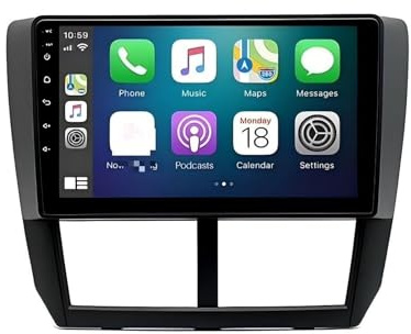 Android Auto-Bildschirm Car Stereo Radio for Subaru for Forester for Impreza Navigation Support 4G+64GB Touchscreen