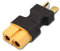 VUNIVERSUM 1x Stück Premium Adapter XT60 Female auf XT T-Stecker T-Dean T-Connector Male für Lipo Akku Battery Hochstrom 60A Modellbau