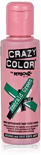 Crazy Color Emerald Green no 53, 100ml X4