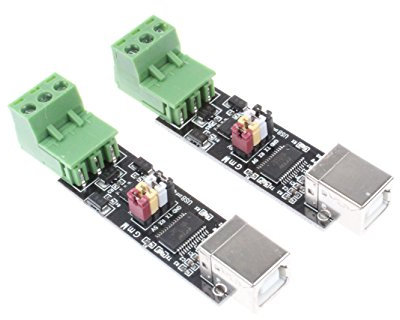 NOYITO USB to TTL RS485 Serial Converter Adapter Module FTDI Interface Board FT232RL Module Dual-Function Dual-Protection (Pack of 2)