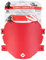 ODI Unisex – Erwachsene Nummernschild, rot, 160mm