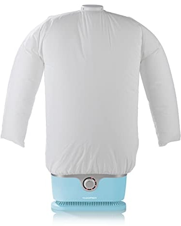 CLEANmaxx Appareil de Repassage Automatique de Chemises avec Accessoire pour Pantalons | Idéal pour Chemises, Chemisiers & Pantalons | Séchage Doux et Infroissable en Quelques Minutes