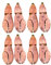Cathcart Elliot 4 Pairs Size UK 9 / EU43 Red Cedar Wood Shoe Trees for Men
