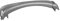 POLISPORT 8632900003 - Manubrio di ricambio per sedia modello BILBY JUNIOR colore silver