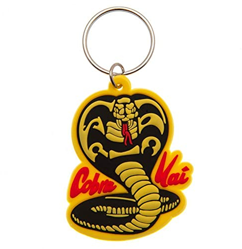 Cobra Kai (Snake) Rubber Keychain Schlüsselbund, Multi, One Size
