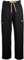 JONATHAN UNIFORM Cargo Pantalon Medical Homme Élastique 4 Poches Coupe Droite, Pantalon Dentiste Femme de Travail pour Medecin Infirmiere (Noir, M)