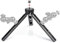 Mini Treppiede, Moman TR01S Piccolo Treppiede da Tavolo in Alluminio con Vite da 1/4 e 3/8 con Carico Massimo di 5kg per Smartphone DSLR Camere, Mini-Treppiede-Tavolo-Piccolo-Fotocamere Nero