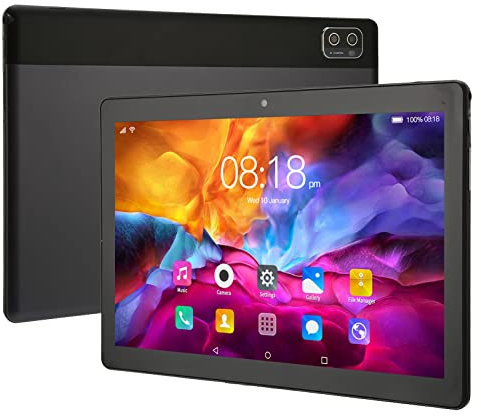ASHATA Tablet Android 5.1, Tableta de Pantalla Grande IPS HD de 10,1 Pulgadas, 1 GB de RAM, 16 GB de ROM, Procesador de CPU de Diez Núcleos, Tableta WiFi, Tableta para Niños con Protección Ocular(EU)