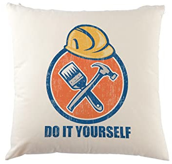 Urban Backwoods Handyman Do It Yourself Kissen Dekokissen