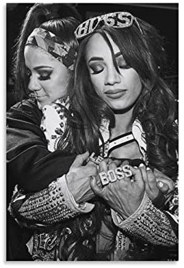 ACIDI Kunstdruck Poster 30 * 50cm Sasha Banks Poster e Wall Art Modern Family camera da letto Decor Senza Cornice