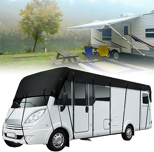XLSBZ Bâche de protection imperméable pour camping-car - En tissu Oxford 210D - Pour caravane - 7,5 m x 3 m
