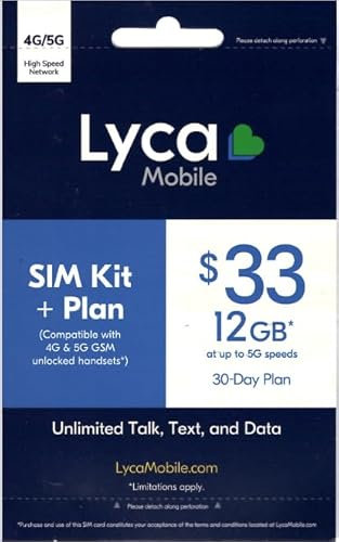 USA SIM Card for UK Phone 30 Days | Auto-Activating Preloaded | Call home for free | Unlimited Data/Talk/Text With Tethering/HotSpot/Internet Sharing (12GB @ 5G Speed)