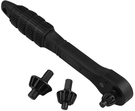 Upgraded Drill Chucks Key Ratchets Spanner Steel Wrench Hand Drill Chucks Key Drill Electric Ratchets Wrench Spanner