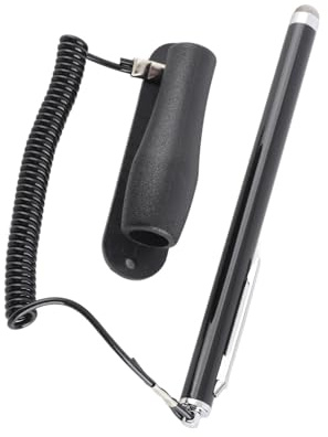 Kapazitiver Touchscreen-Stift, Hochempfindlicher Schwarzer Metallstift für Mobiltelefon-GPS