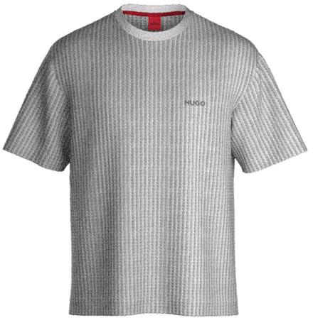 Hugo Men's Austin T-Shirt 10267482 01 Pyjama, 050light/pastel Grey, S