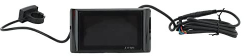 Baxnore SW900 LCD Affichage Cycle électrique, Ordinateur de Cycle électrique Multi-Fonctions avec Affichage de Vitesse, boîtier ABS pour Guidon de 22,2 mm
