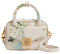 Ted Baker Anibell Detail Floral Mini Leather Crossbody Bag Ecru