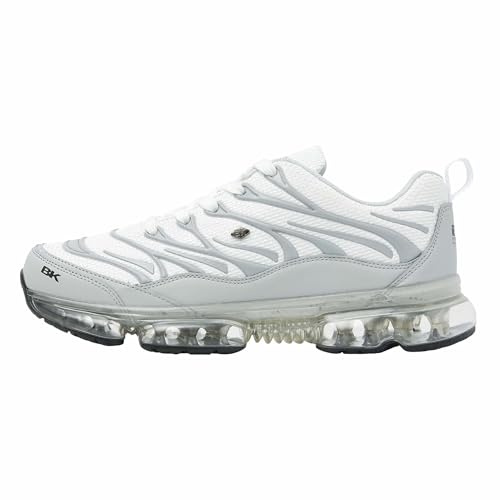 British Knights Herren Urbex Sneaker, Weiss/hellgrau, 43 EU