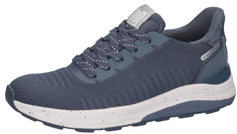 Waldläufer Damen Low Sneaker H-Charlie 751003-100 Blau