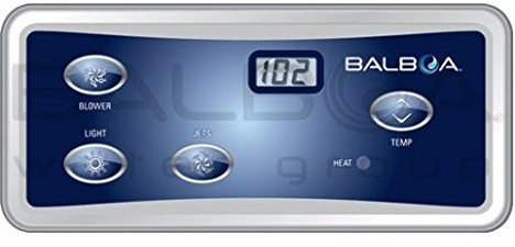 Balboa VL402 Control Keyboard for Spa - Choice of Membrane - Blower/Light/Jets/Mode