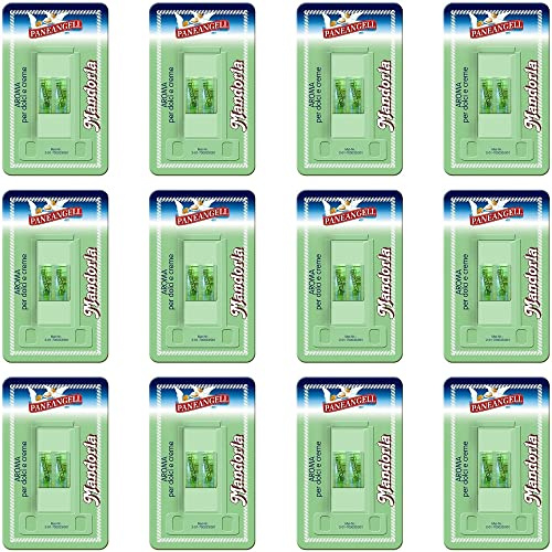 12x Paneangeli aroma mandorla Mandel aroma für Kuchen & Cremes 2x 2ml