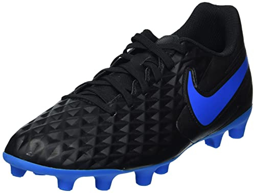Nike Nike Tiempo Legend 8 Elite Fg, Unisex Adult's Football Football Boots, Multicolour (Black/Black-Blue Heron 4), 6 UK (40 EU)