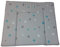 Wickelauflage - Grau - 75 x 85 cm - Sterne