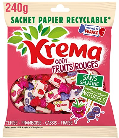 Krema Kréma Fruits Rouges 100% Recyclable 240 g